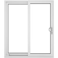 Crystal uPVC Sliding Patio Door Right Hand Open 2090mm x 2090mm Clear Double Glazed in White