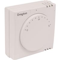 Drayton RTS1 Room Thermostat in White