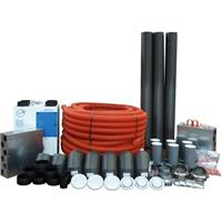 Airflow MVHR Entro-V Kit DV65 in White Steel