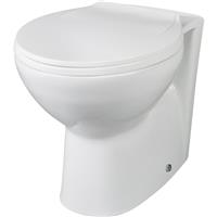 Nuie Melbourne Back to Wall Toilet with Soft Close Seat (Roxor)
