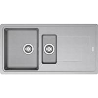 Franke Titan Reversible Composite Kitchen Sink & Drainer 1.5 Bowl Urban in Grey Tectonite Composite