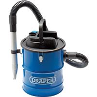 Draper D20 20V Cordless Ash Vacuum Cleaner Body Only in Blue Aluminium