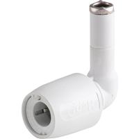 Hep2O 90 Spigot Elbow 10mm in White Plastic