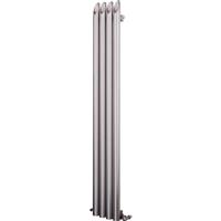 Aeon Bamboo Designer Radiator 1800 x 270mm Btu 4082 in Brushed Stainless Steel