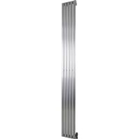 Aeon Lunar Designer Radiator 1500 x 240mm Btu 1985 in Brushed Stainless Steel