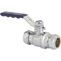 Pegler Yorkshire Pegler PB300 Lever Ball Valve 22mm in Blue Brass