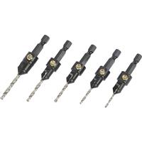 Snappy Countersink Bit Set (5 Piece) Steel