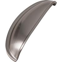 Kitchen Kit Handle Shell Windsor Shell (2 Pack) in Chrome