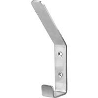 Stainless Steel Utility Hook Hat & Coat in Silver