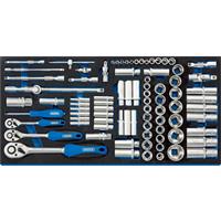 Draper Socket Set in Full Plus Drawer EVA Insert Tray