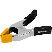 Roughneck Metal Spring Clamp 50mm in Chrome Rubber