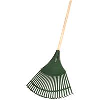 Bulldog Plastic Lawn & Leaf Rake 1519mm (60") in Green