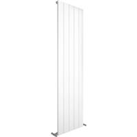 Kudox AluLite Flat Aluminium Designer Radiator 1800 x 470mm 3897Btu in White