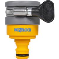 Hozelock Round Mixer Tap Connector 24mm Max. Rubber/Steel