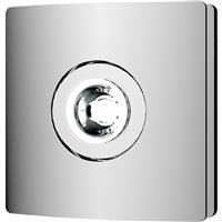 Sensio Remy Ceiling Ventilation Fan 100mm in Chrome ABS
