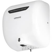 Airmaster Automatic Hand Dryer 1800W in White Stainless Steel