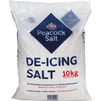 Peacock De-Icing Salt 10kg in White