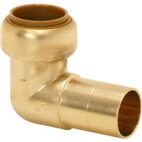 Pegler Yorkshire Tectite Classic Push Fit Street Elbow 15mm in Copper