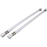 JG Speedfit Union Nut Tap Connector 15mm x 1/2" BSP 500mm (2 Pack) in White