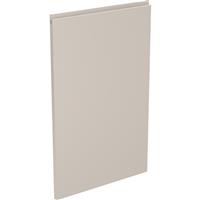 Kitchen Kit Flatpack J-Pull Appliance Door Super Gloss 715x446mm in Light Grey Mdf