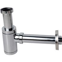 Made4Trade Bottle Trap in Chrome Plated Brass 1 1/4" Adjustable Height