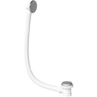 Wirquin Plated Bath Waste 1 1/2" Without Trap in Chrome