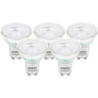 Wessex Electrical Wessex LED GU10 Glass Bulb Lamp 3.6W Cool White 345lm (5 Pack)