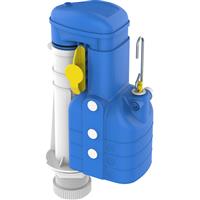 Thomas Dudley Turbo EDGE Universal Syphon 7 1/2" - 9 1/2" in Blue Plastic