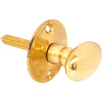 Rack Bolt Thumb Turn in Brass
