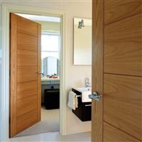 JB Kind Palomino Internal Door Unfinished 35 x 1981 x 762mm in Oak Veneer