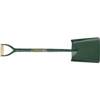 Bulldog Shovel Square Mouth in Green Steel