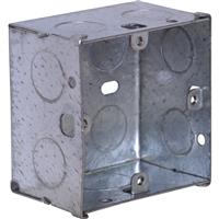 Made4Trade Metal Back Box 1 Gang (47mm)