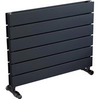 Ximax Oxford Duo Horizontal Designer Radiator 445 x 600mm 1560Btu in Anthracite Steel