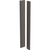 Kitchen Kit Flatpack Slab Kitchen Cabinet Corner Post Ultra Matt 720mm in Graphite MFC