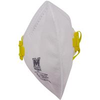 Maverick Safety Maverick FFP2 Fold Flat Disposable Face Mask (2 Pack) in White