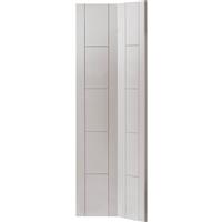 JB Kind Tigris Bi-fold Internal Door 35 X 1981 X 762mm in White Mdf
