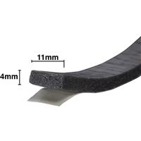 Stormguard Sureseal 4 Self-Adhesive Draught Excluder 15m in Black Foam
