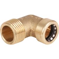 Pegler Yorkshire Tectite Sprint MI Elbow 15mm x 1/2" in Gold