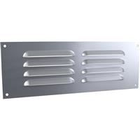 Louvre Vent 9" x 3" in Silver Aluminium