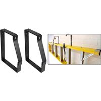 Ladder Brackets (2 Pack) in Black