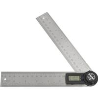 Trend Digital Angle Rule 200mm in Silver Stainless Steel