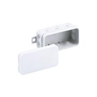 Unbranded IP55 Mini Junction Box With 3 x 2.5mm2 Terminals Interlocking