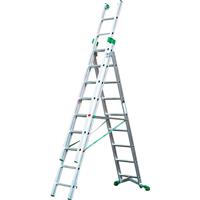 TB Davies Prima Aluminium Industrial Combination Ladder 2.9m