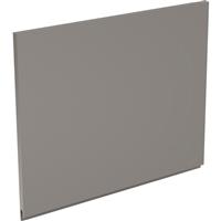 Kitchen Kit Flatpack J-Pull Appliance Door Super Gloss 490x596mm in Dust Grey Mdf