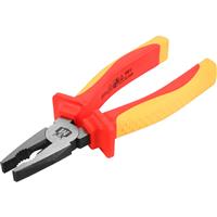 Minotaur VDE Combination Pliers 200mm in Red/Yellow Steel