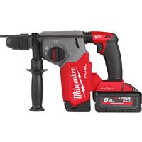 Milwaukee M18ONEFHX FUEL ONE KEY SDS+ Rotary Hammer 2 x 5.5Ah in Red Steel