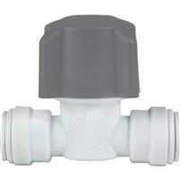 JG Speedfit Stopcock 22mm in Grey Plastic