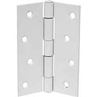 Perry Butt Hinge 100mm (2 Pack) in White Steel