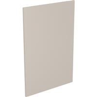 Kitchen Kit Flatpack J-Pull Kitchen Cabinet Base End Ultra Matt 900mm in Light Grey Mdf