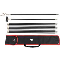 Minotaur Secure Joint Drain Rods (12 Piece) in Black Rubber